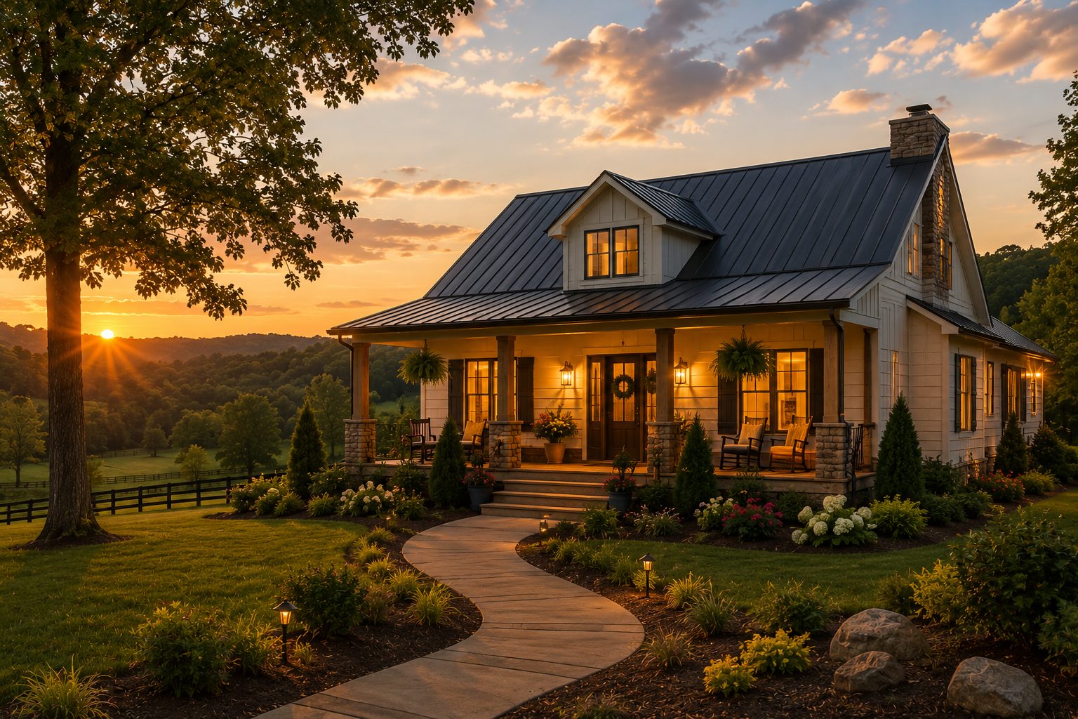 Home in an established residential community