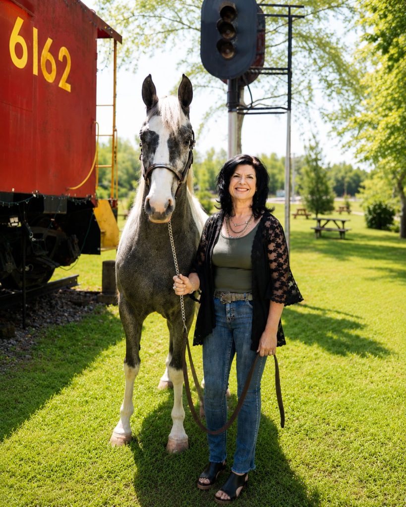 Horse and Melissa Sterling