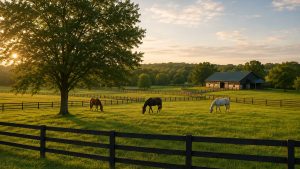 Middle Tennessee horse property with pasture and fencing